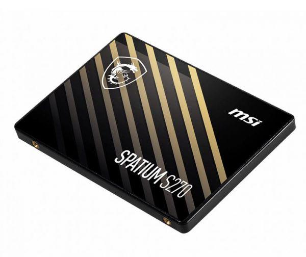 SSD-накопичувач MSI Spatium S270 480GB 2,5" SATAIII 3D TLC (S78-440E350-P83) - фото 2