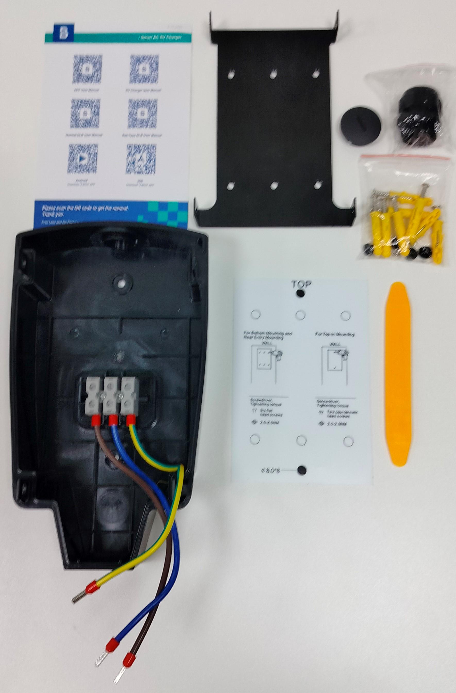 Зарядное устройство для электромобилей BENY Smart EV Type1 J1772 7,4 кВт WI-FI APP Bluetooth (BCP-A1N-L) - фото 11