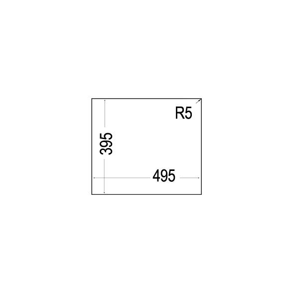 Мойка гранитная Teka SQUARE 50.40 TG 115230022 Светло-бежевый - фото 4