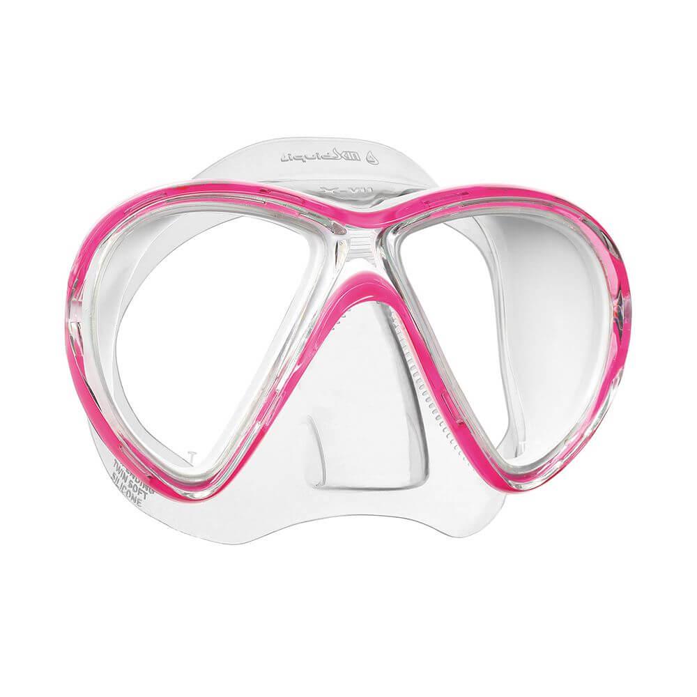 Маска для дайвинга Mares X-VU Liquidskin Розово-белый (411033.PKWH)
