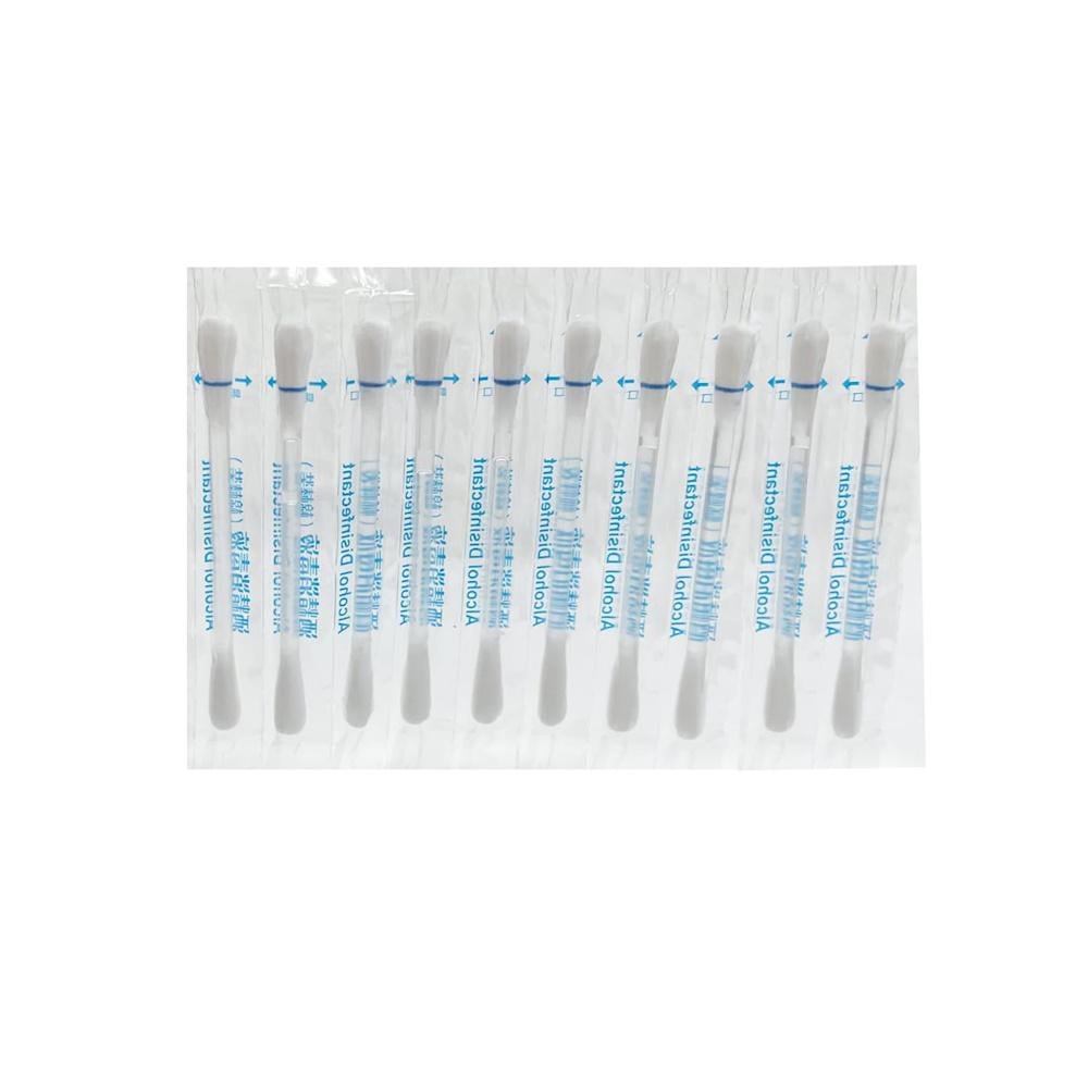 Ватні палички одноразові зі спиртом 10 шт. Прозорий (3000003813)