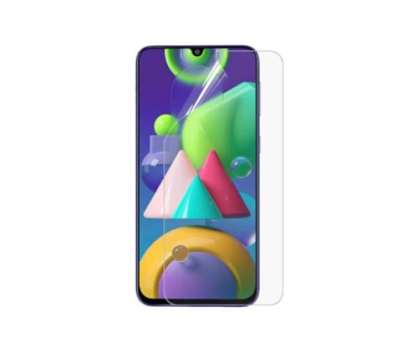 Противоударная гидрогелевая пленка Hydrogel Film для Samsung Galaxy M21, Transparent