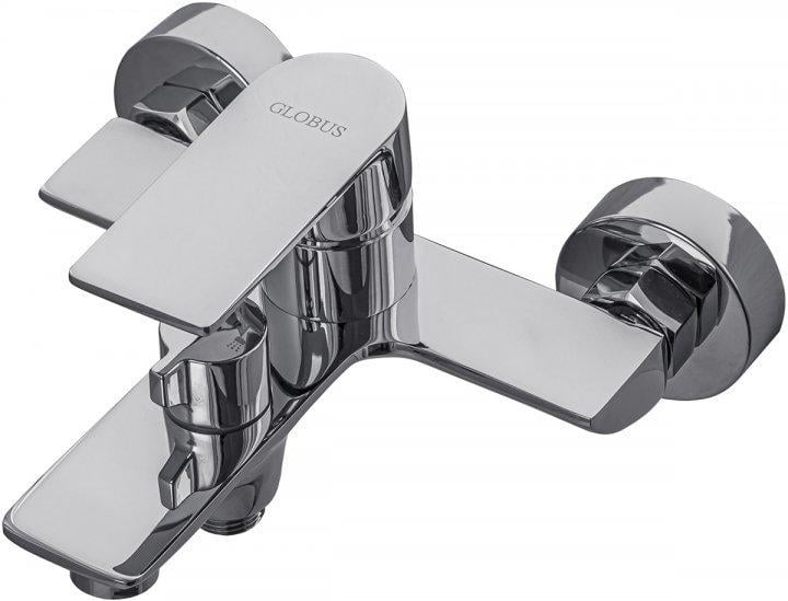 Смеситель для ванны Globus Lux Niagara GLN-0102N с душевым гарнитуром Смеситель для ванны Globus Lux Niagara GLN-0102N с душевым гарнитуром