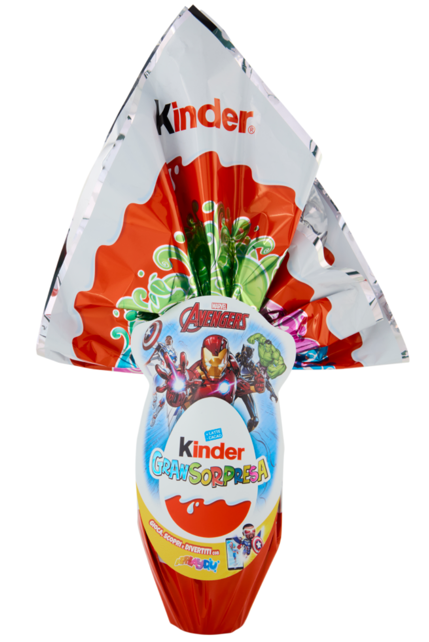 Шоколадне яйце Kinder GranSorpresa Marvel Avengers 150 г (2113419575)