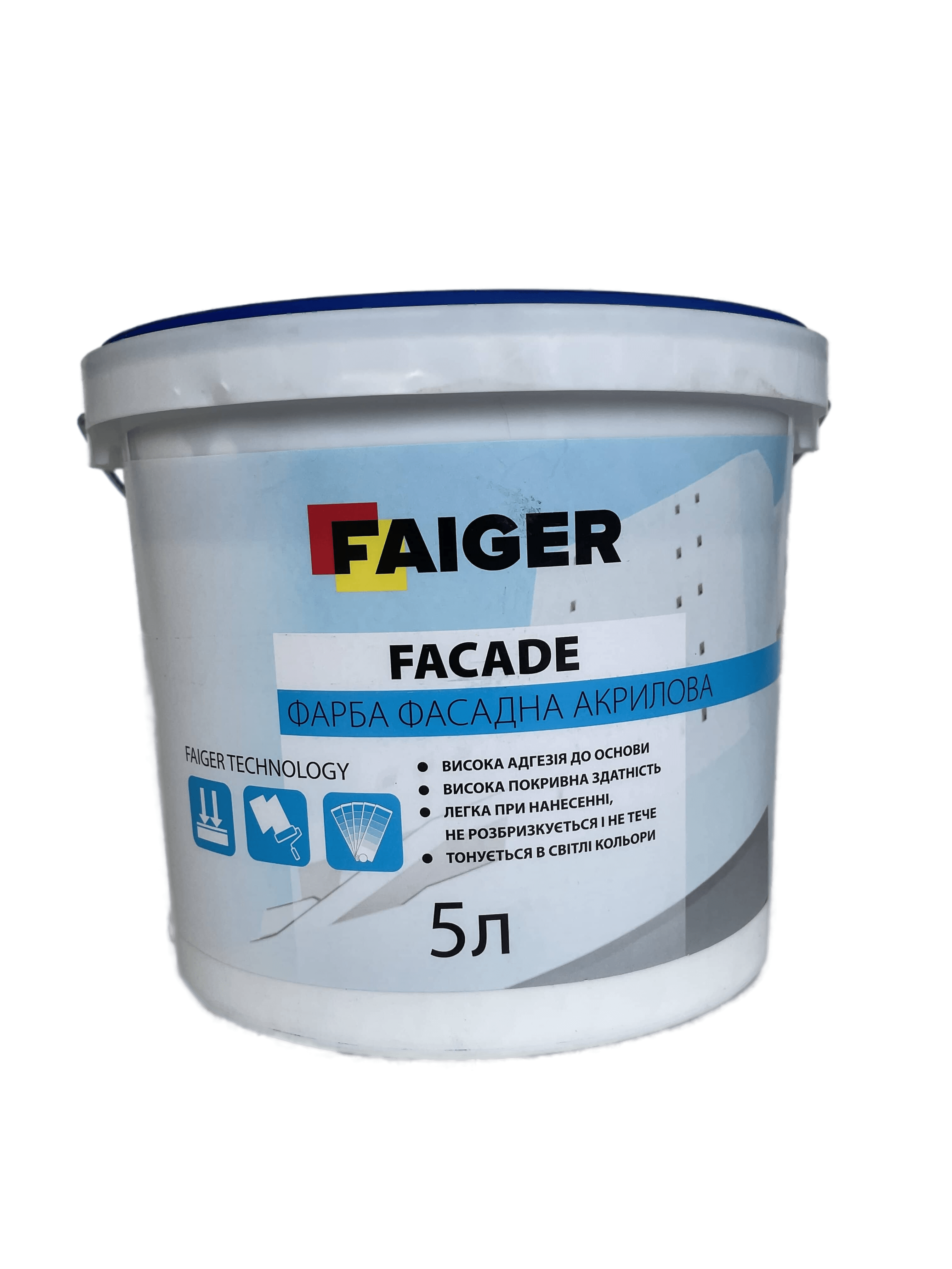 Фарба Faiger Facade 5 л (000000826) Фарба Faiger Facade 5 л (000000826)