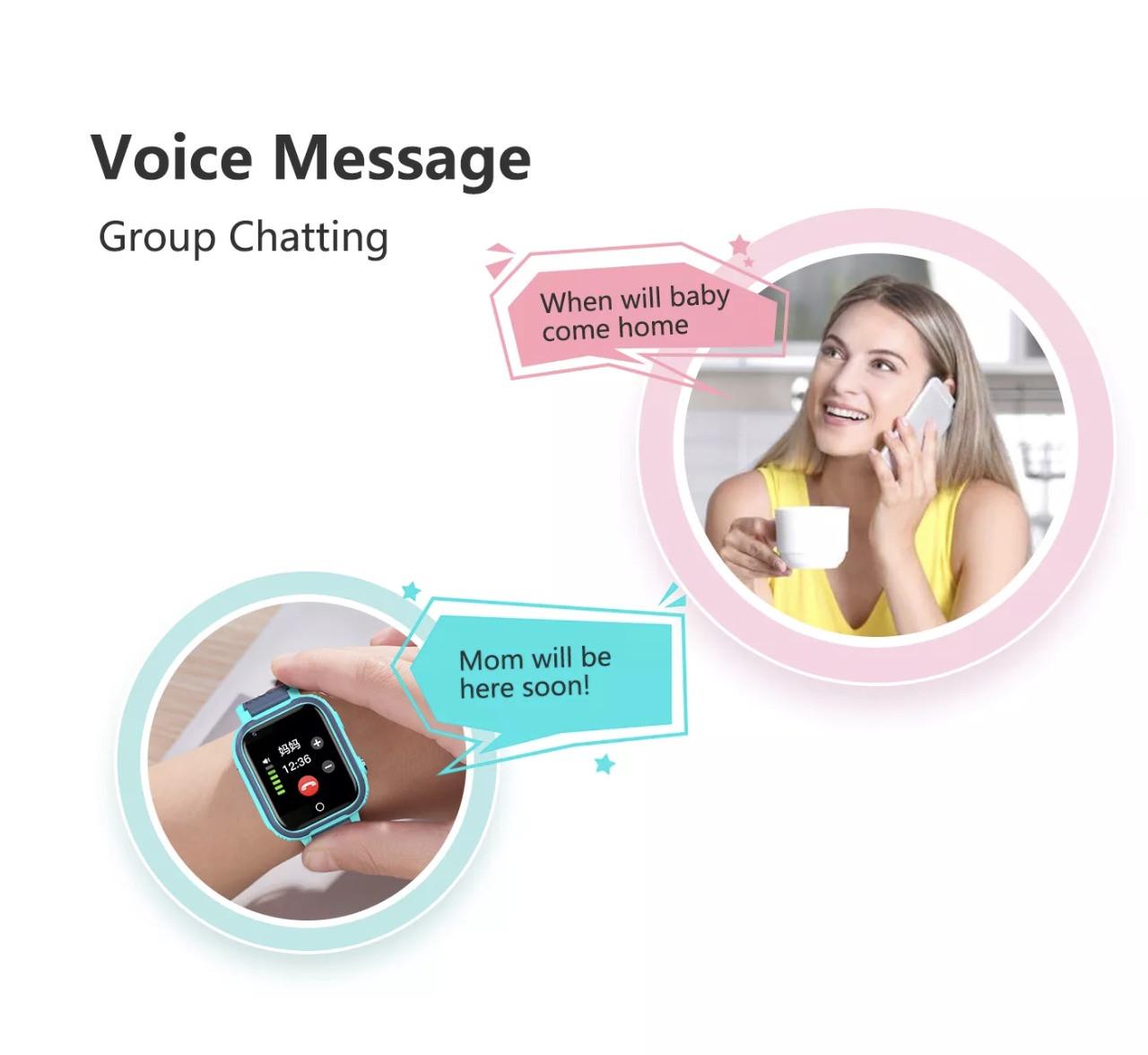 Смарт-годинник дитячий Lemfo LT21 GPS відеодзвінком 4G Зелений (26389310) - фото 7 Смарт-годинник дитячий Lemfo LT21 GPS відеодзвінком 4G Зелений (26389310) - фото 7