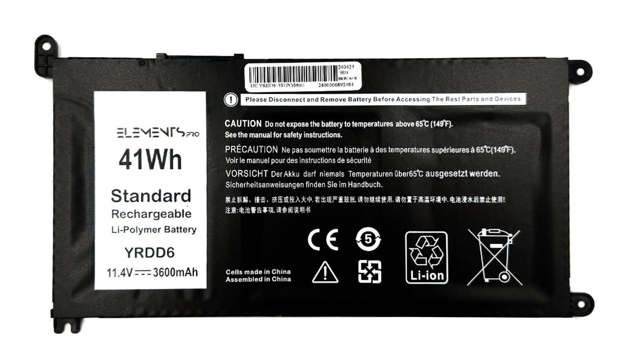 Аккумулятор для ноутбука Dell Latitude 3310 2-in-1 Inspiron 3493/3793/5482/5584/7586 Vostro 3491/5481 11,4V 3600 mAh (00000010081)