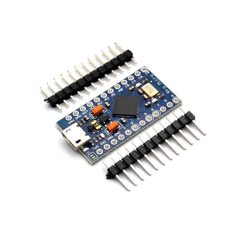 Плата розробки ATmega32U4 Pro Micro 5V/16MHz Micro USB сумісний з Arduino Leonardo/Pro Mini/STM (00-00028262)