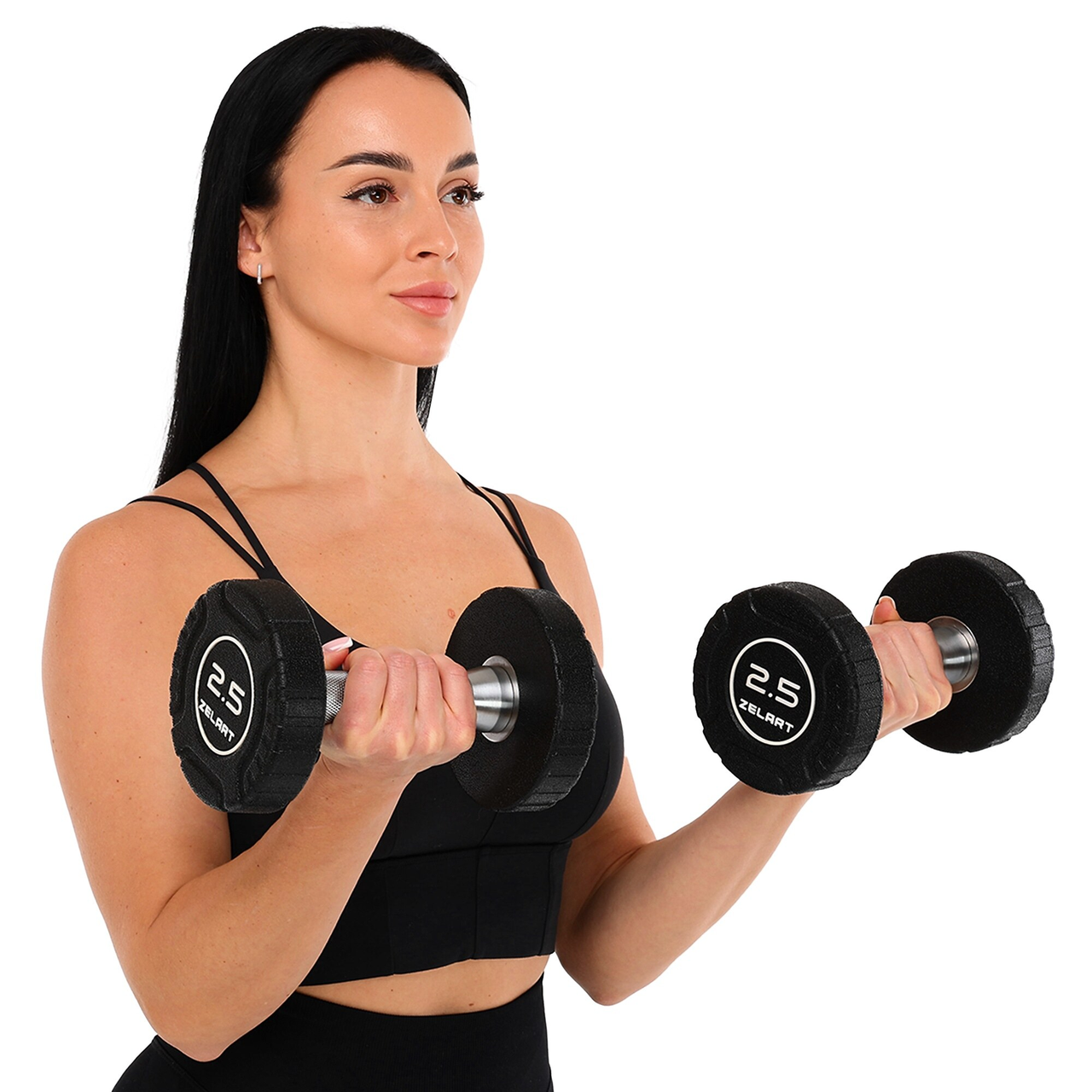 Гантель цільна Zelart TA-3111-2_5 CPU покриття 2,5 кг (2532856824) - фото 3 Гантель цільна Zelart TA-3111-2_5 CPU покриття 2,5 кг (2532856824) - фото 3