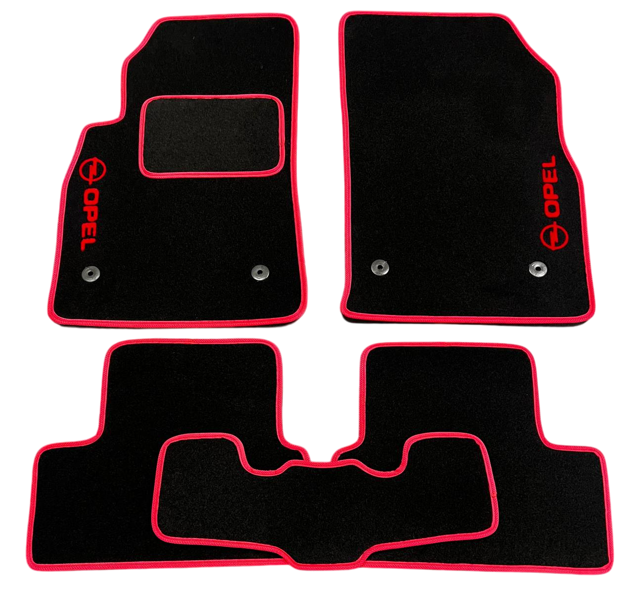 Коврики в салон ворсовые для Opel Astra J 2009- BLCCR1441 5 шт. Черный (27326776)