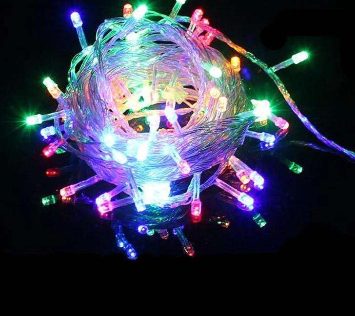 Гірлянда Xmas LED 100 M-1 RGB Різнокольоровий (1277408074)