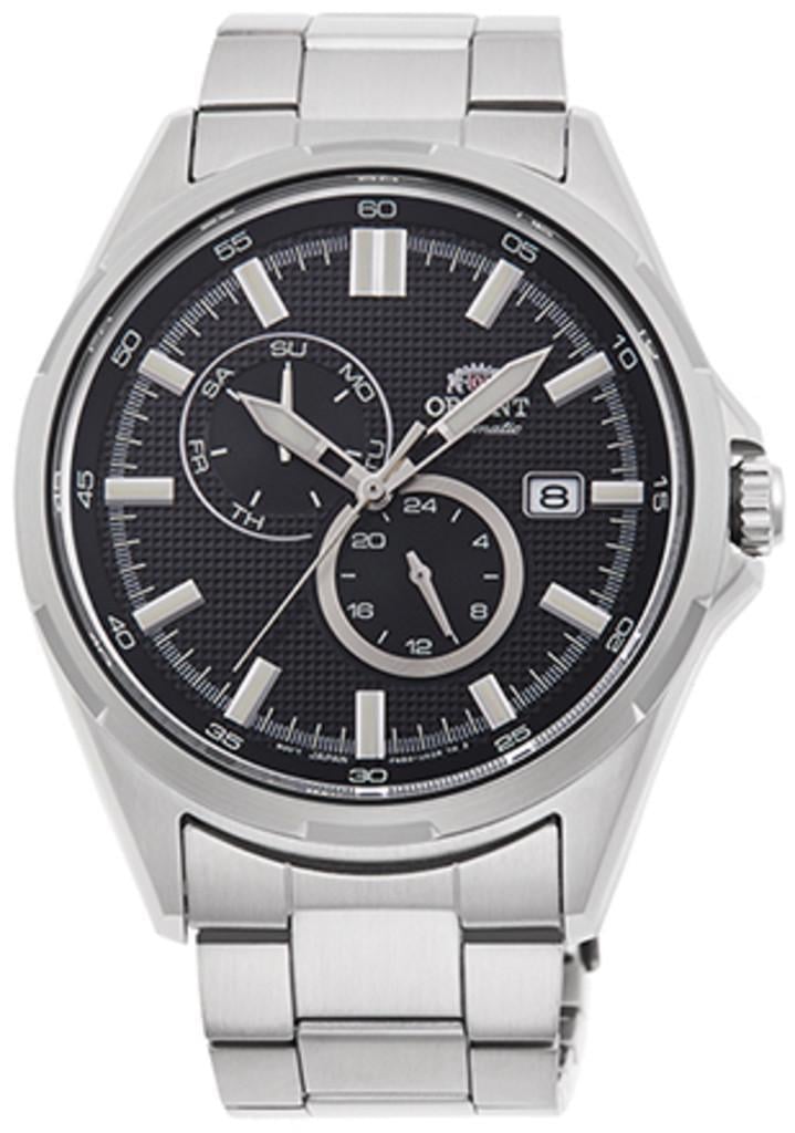 Наручные часы мужские Orient RA-AK0602B10B со стальным корпусом WR 100 м Черный (3124788933)