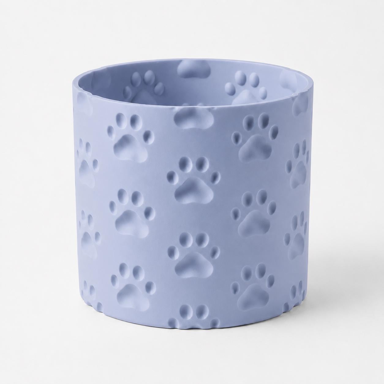 Кашпо 3D More Лапки 1800 мл 13,5x12,5 см Голубой (36173972)