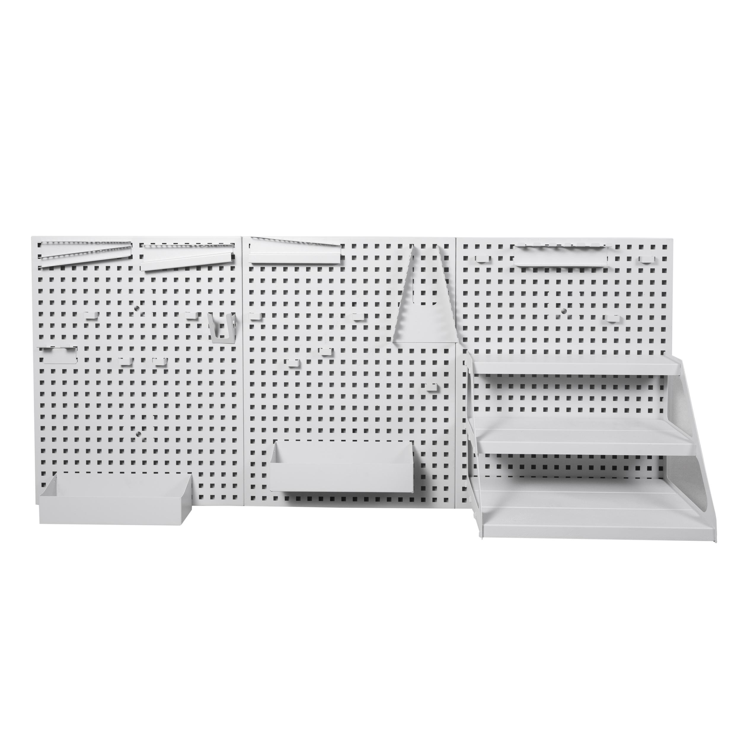 Панель перфорована для зберігання ручного інструменту металева 1500х620х15 см (29431307)