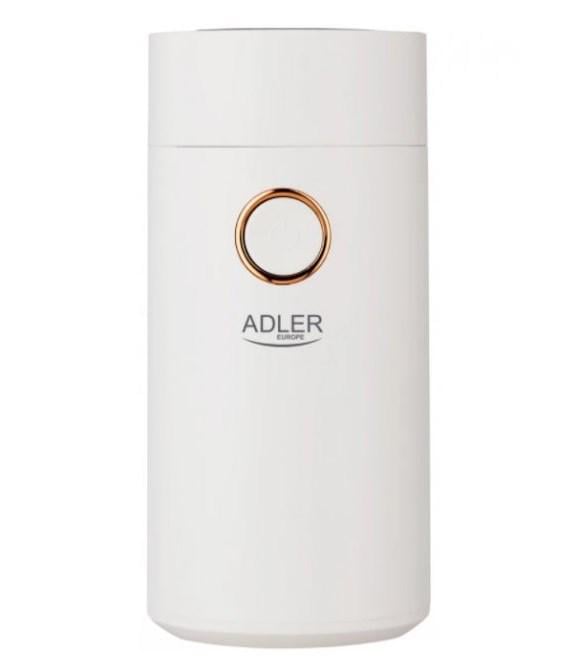 Кофемолка электрическая Adler AD 4446 white gold (iz13075)