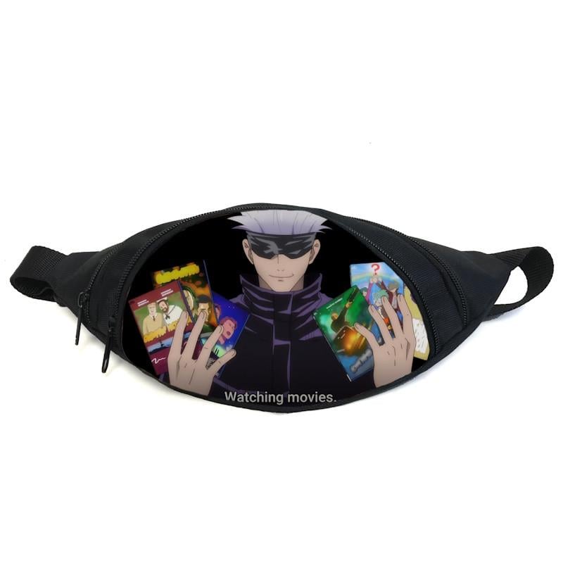 Поясная сумка-бананка Cappuchino toys Магическая битва GB MB 07 Черный (2079942467) Поясная сумка-бананка Cappuchino toys Магическая битва GB MB 07 Черный (2079942467)
