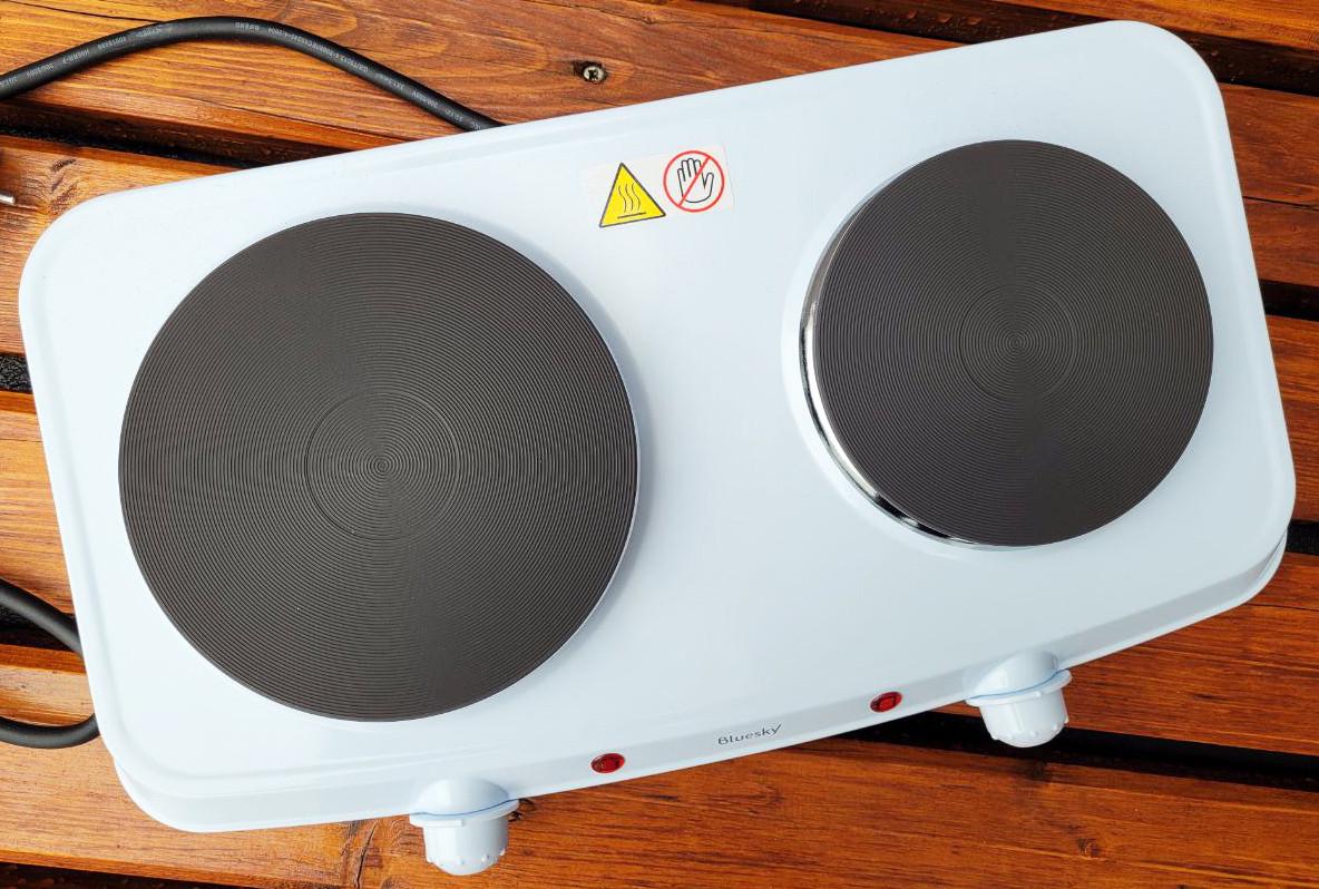 Настольная плита двухконфорочная Bluesky 2500 Вт (1638983813) Настольная плита двухконфорочная Bluesky 2500 Вт (1638983813)