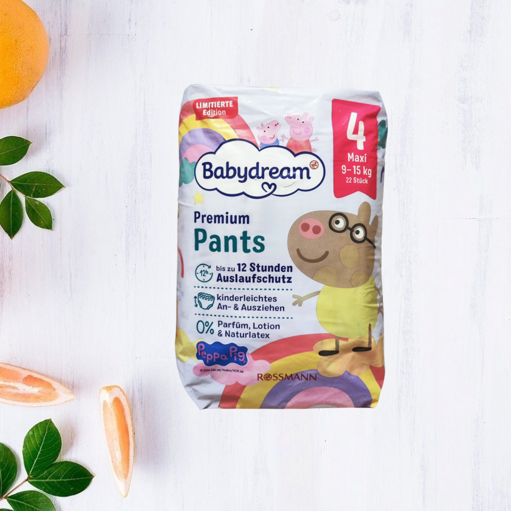 Підгузки-трусики Babydream Premium 4 Peppa Pig 9-15кг 22 шт.