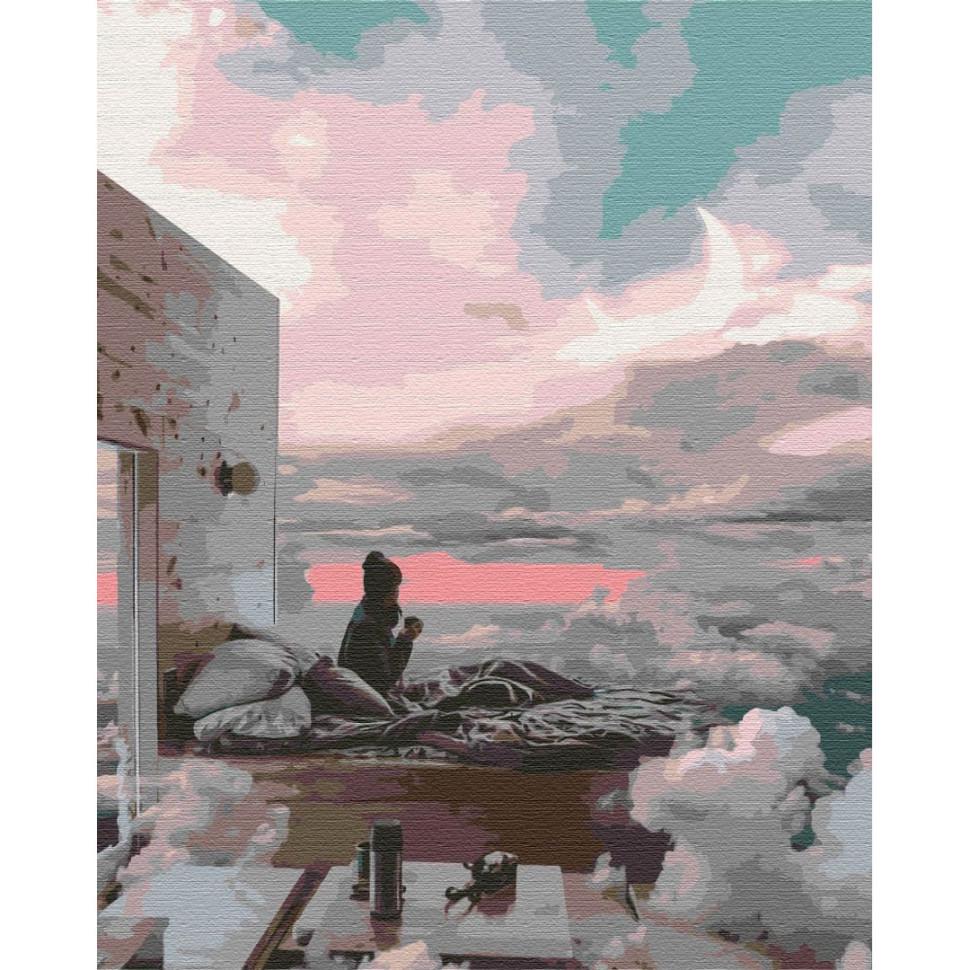 Картина за номерами Brushme Будинок у хмарах BS51856 40x50 см (RLT52388) Картина за номерами Brushme Будинок у хмарах BS51856 40x50 см (RLT52388)
