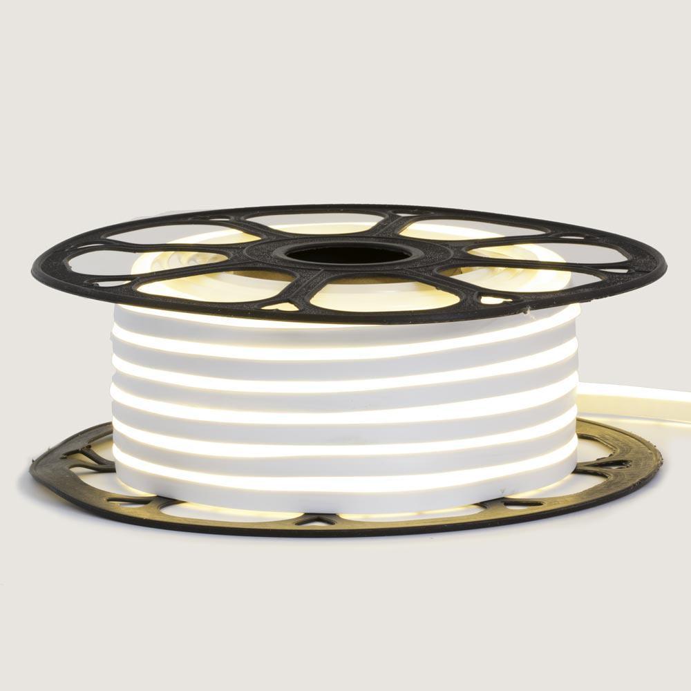 Светодиодная линейка неоновая AVT 12V силикон 6х12 - SMD2835 120LED/м 13 Вт/м IP65 Белый (1018078)
