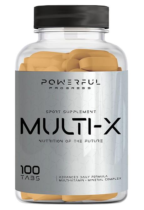 Витамины Powerful Progress MULTI-X 100 таблеток (PWP-00024)