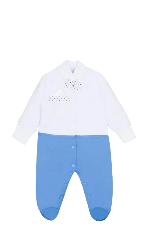 Комплект детской одежды хлопковый для мальчика Gabbi КТР-21-2 56 см Темно-синий (12811)