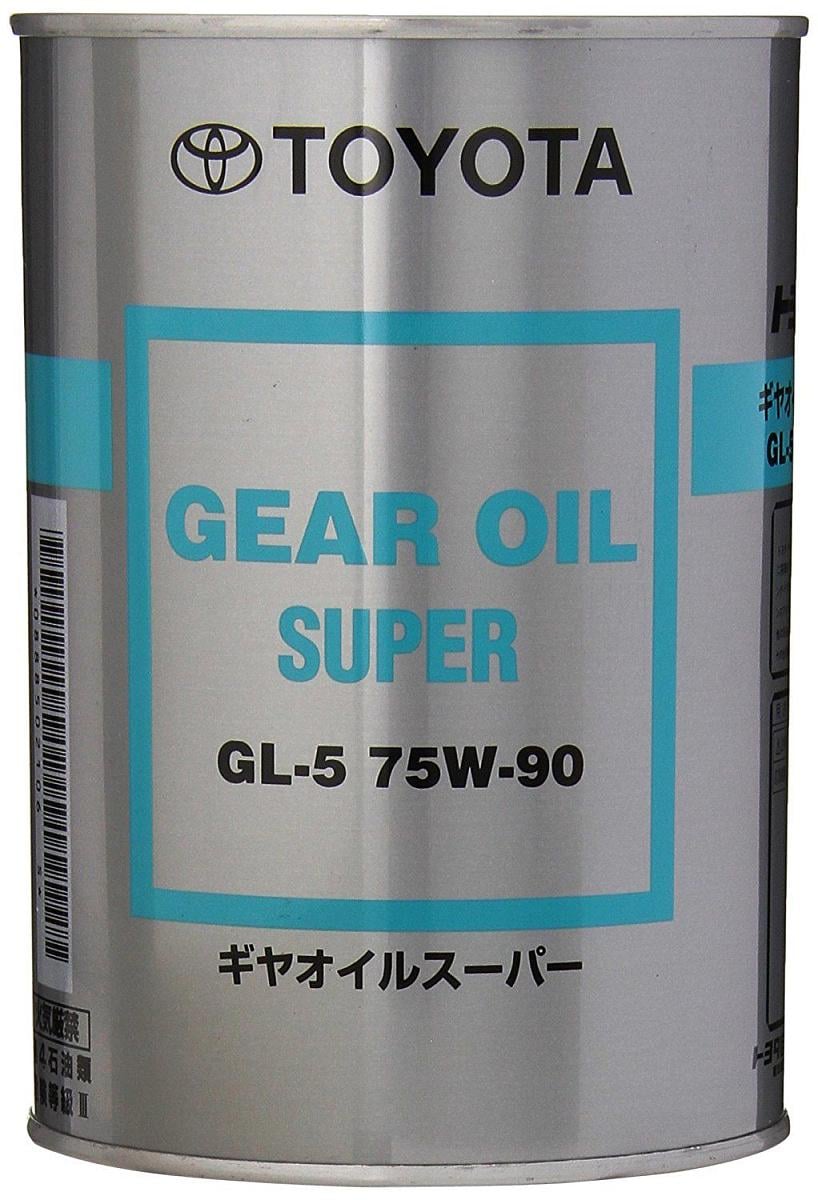 Трансмісійна олива Toyota Gear Oil Super 75W-90 GL-5 1 л (0888503106) Трансмісійна олива Toyota Gear Oil Super 75W-90 GL-5 1 л (0888503106)