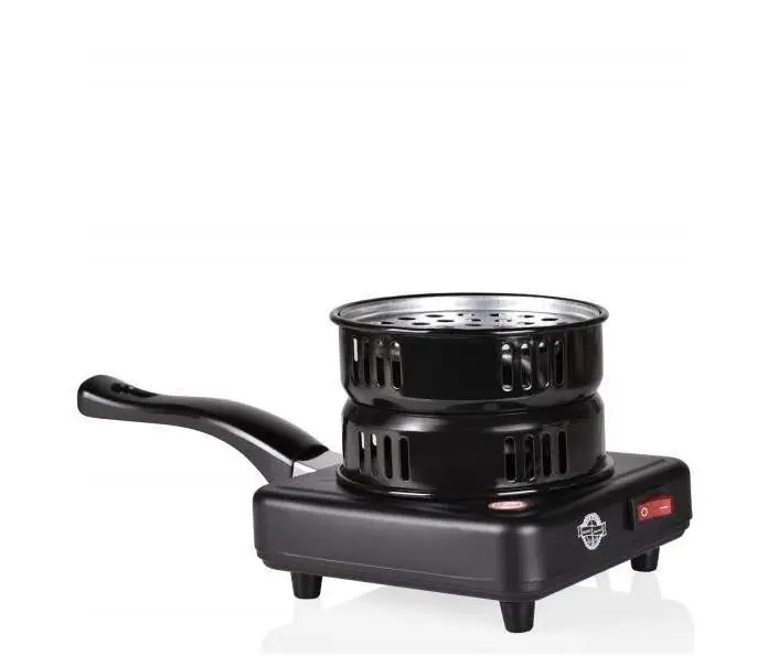 Електрична плита для розігріву кальянного вугілля Lite на 7–10 кубиків з ручкою та індикатором