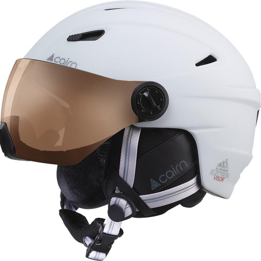 Шолом Cairn Electron Visor Photochromic 57-58 White (1012-0605880-01)
