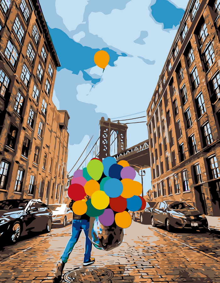 Картина по номерам Rosa Start Яркий день 35x45 см (Az1-4823098538035)