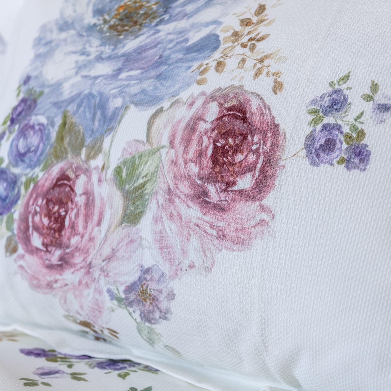 Набор покрывало Pike с наволочками Gul Guler Mavi Gul Разноцветный - фото 3