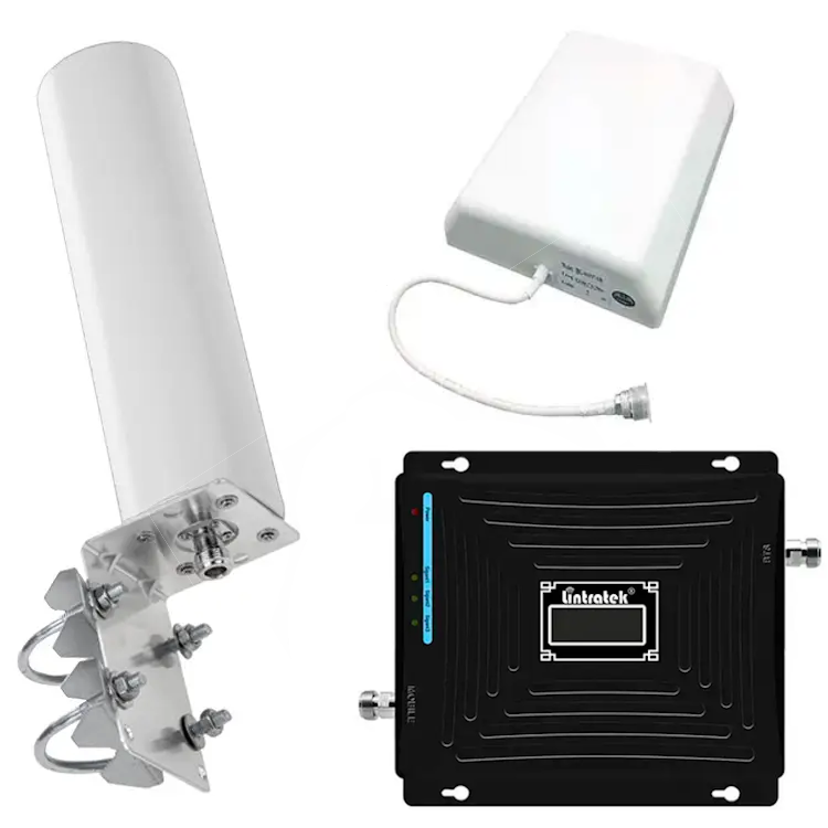Комплект підсилювачу мобільного зв'язку Lintratek KW19L GDW всеспрямована антена та внутрішня антена (30627863)