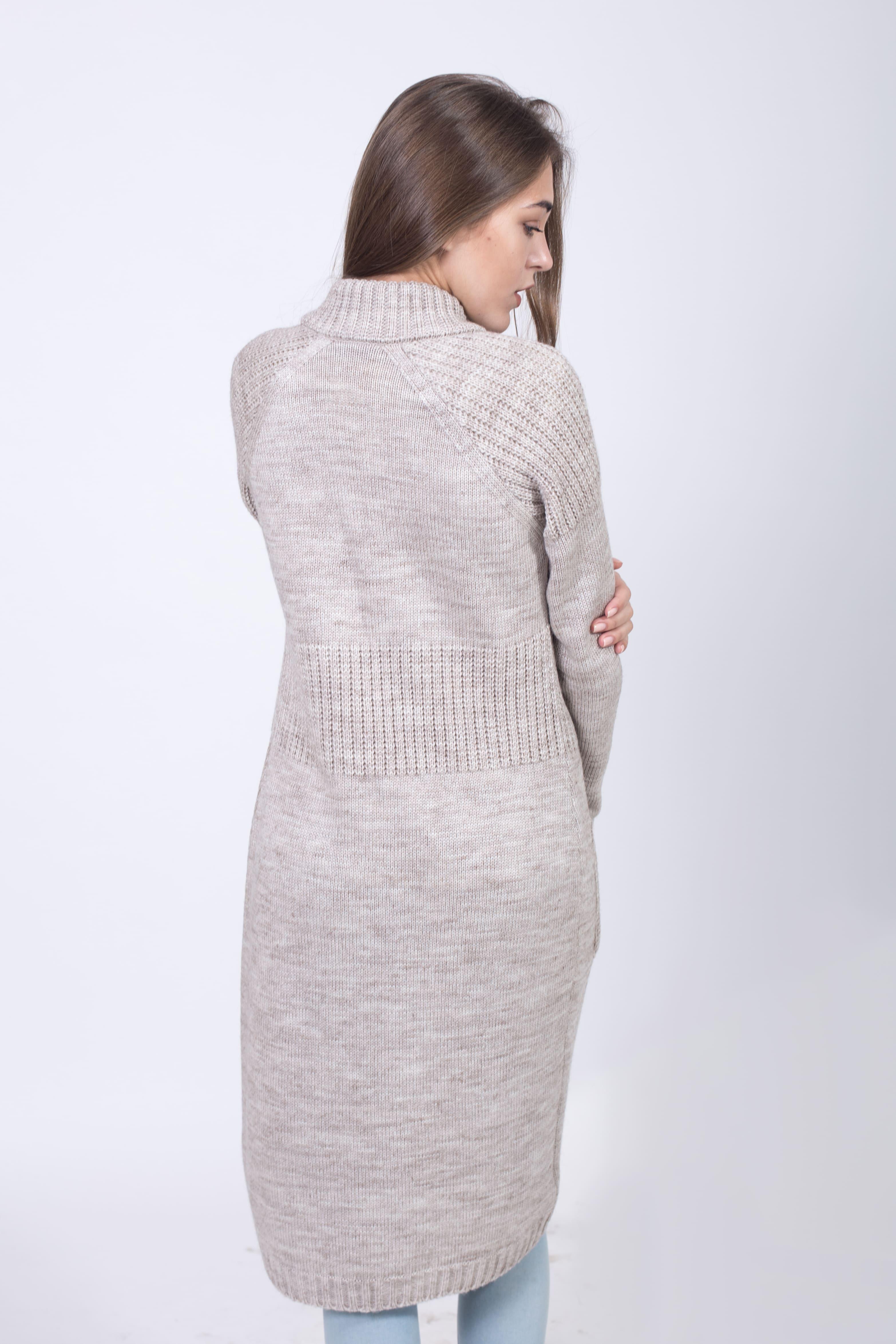 Кардиган женский Bakhur с воротником-стойкой L Лен (3038 Л 48) - фото 5 Кардиган женский Bakhur с воротником-стойкой L Лен (3038 Л 48) - фото 5