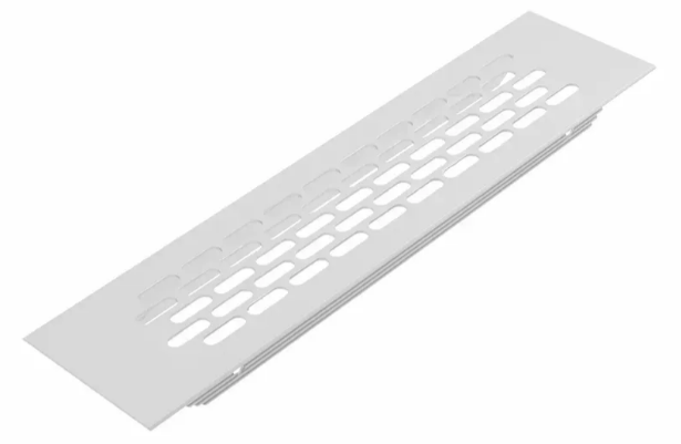 Решетка вентиляционная GTV 245x60 мм Алюминиевый (KK-W60245-M0) - фото 1 Решетка вентиляционная GTV 245x60 мм Алюминиевый (KK-W60245-M0) - фото 1