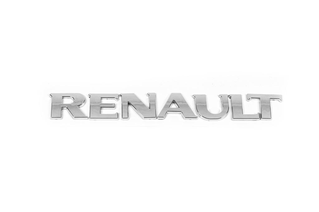 Надпись Renault Davs Auto для Renault Master 2011-2023 гг. abs-пластик Хром