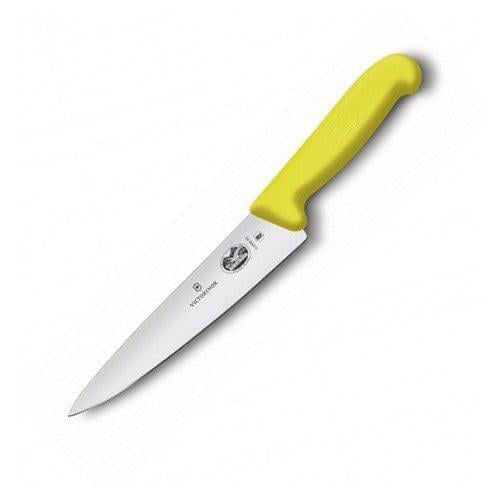 Нож кухонный Victorinox Fibrox Carving отделочный 15 см Желтый (47003) Нож кухонный Victorinox Fibrox Carving отделочный 15 см Желтый (47003)