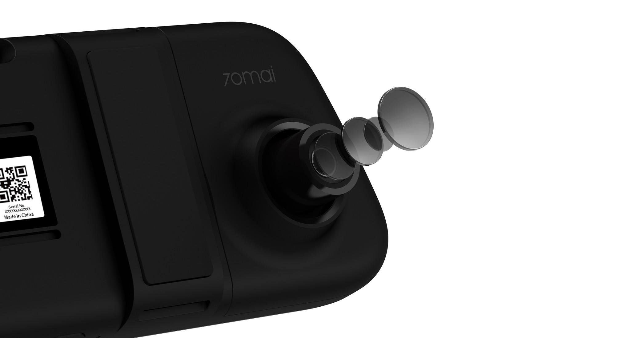 Відеореєстратор 70mai Rearview Dash Cam Wide (MiDriveD07) - фото 4 Відеореєстратор 70mai Rearview Dash Cam Wide (MiDriveD07) - фото 4