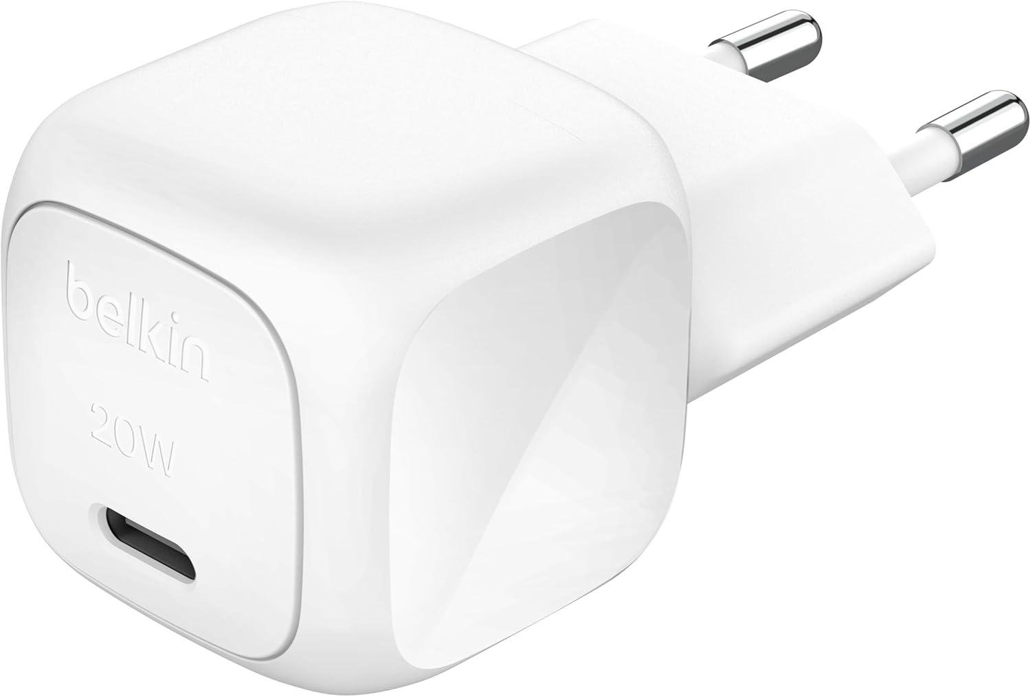 Зарядное устройство сетевое Belkin 20W USB-C Белый (WCA009KQWH)