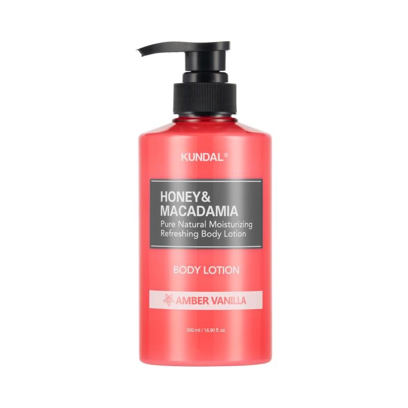 Лосьйон для тіла Kundal Honey&Macadamia Pure Body Lotion Amber Vanilla Амбра/Ваніль 500 мл (23501495)