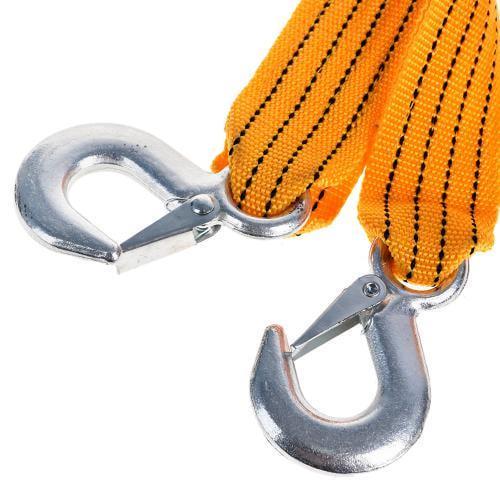 Трос буксирувальний ST205/TP-205-3-1 3 т стрічка 46 мм 4,5 м/гачок/блістер Жовтий - фото 7 Трос буксирувальний ST205/TP-205-3-1 3 т стрічка 46 мм 4,5 м/гачок/блістер Жовтий - фото 7