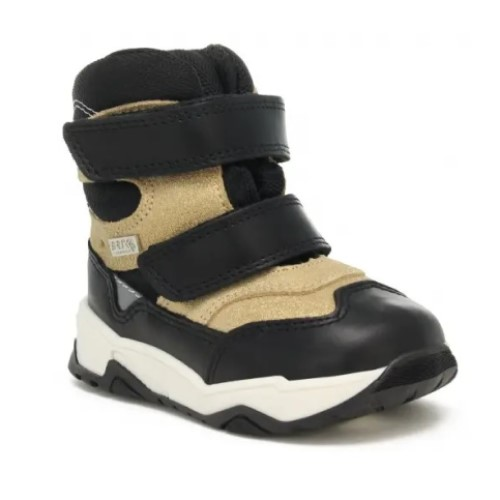 Ботинки детские BRTKtex WATERPROOF 1382-BA0L р. 23 Черно-золотой (23620-18395) - фото 2