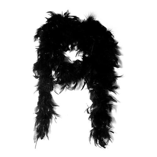 Боа из перьев 40 г SETA Decor 9-252BLK