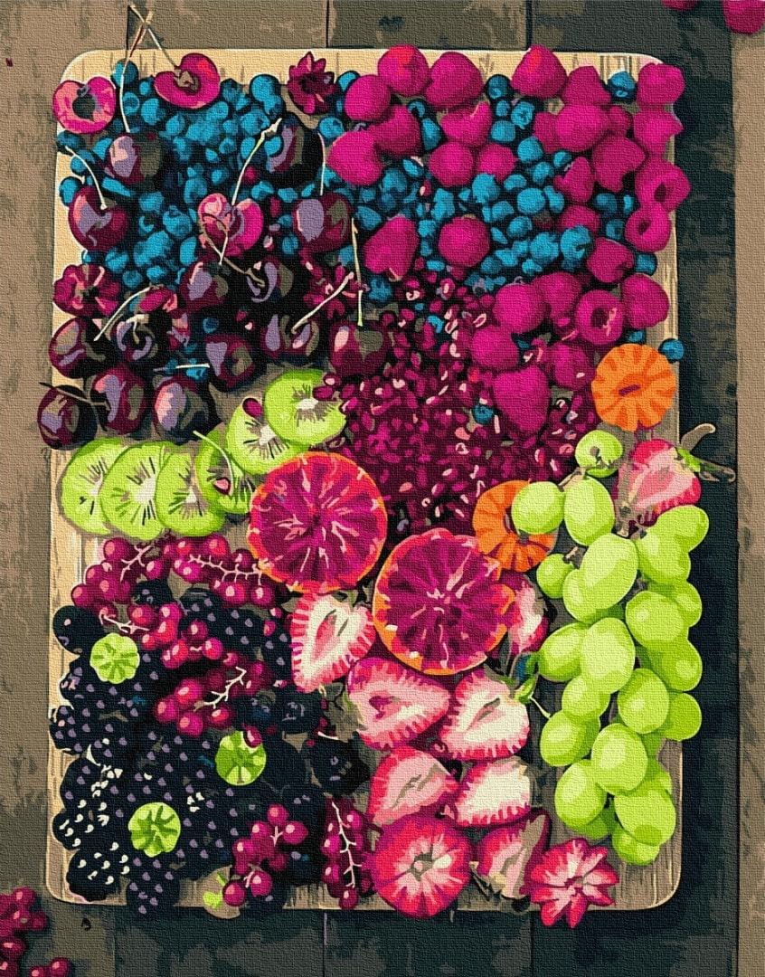 Картина по номерам Brushme GX34250 Ягодная доска 40x50 см (1426941463) Картина по номерам Brushme GX34250 Ягодная доска 40x50 см (1426941463)