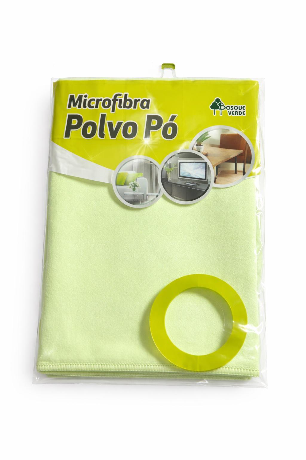 Салфетка из микрофибры Bosque Verde для удаления пыли 38х40 см