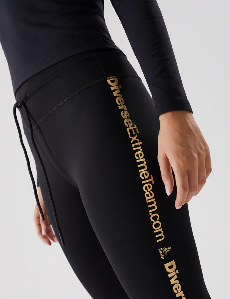Леггинсы женские Diverse DKR VIP р. 12 XS Черный (5902598675330) - фото 2 Леггинсы женские Diverse DKR VIP р. 12 XS Черный (5902598675330) - фото 2