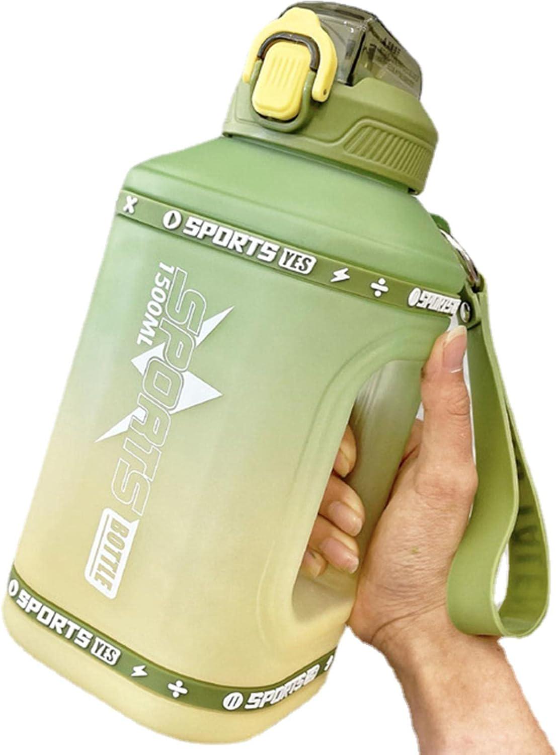 Бутылочка спортивная OSPORT для воды 1500 мл Зеленый (MS 4621) - фото 4