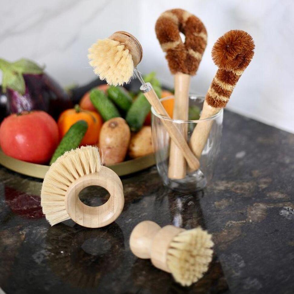 Набор щеток бамбуковых универсальный для мытья посуды и уборки - фото 11 Набор щеток бамбуковых универсальный для мытья посуды и уборки - фото 11