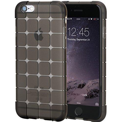 Чохол-накладка Rock Cubee Series for iPhone 6/6S, Trans, Black