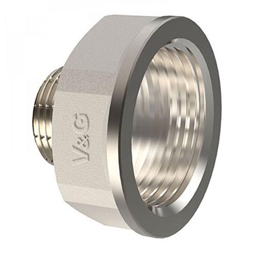 Переходник резьбовой V&G VALOGIN ВxН 3/8" 1/4" (VG-208101)