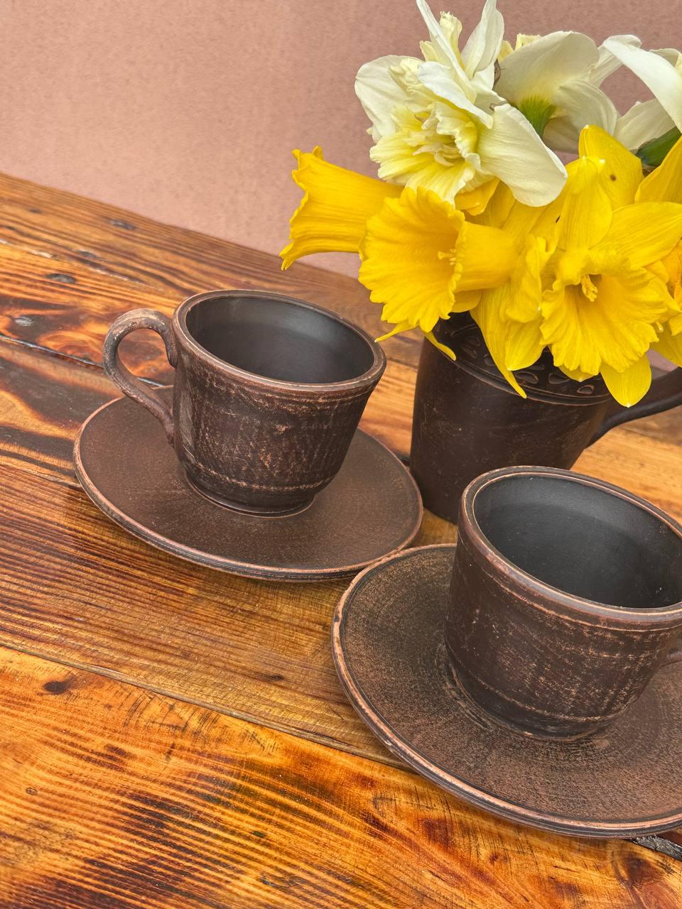 Чашка для кави із червоної глини (2574948140) - фото 6 Чашка для кави із червоної глини (2574948140) - фото 6